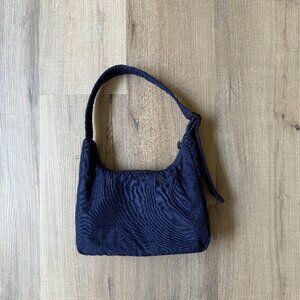 BAGGU Mini Nylon Shoulder Bag - Navy